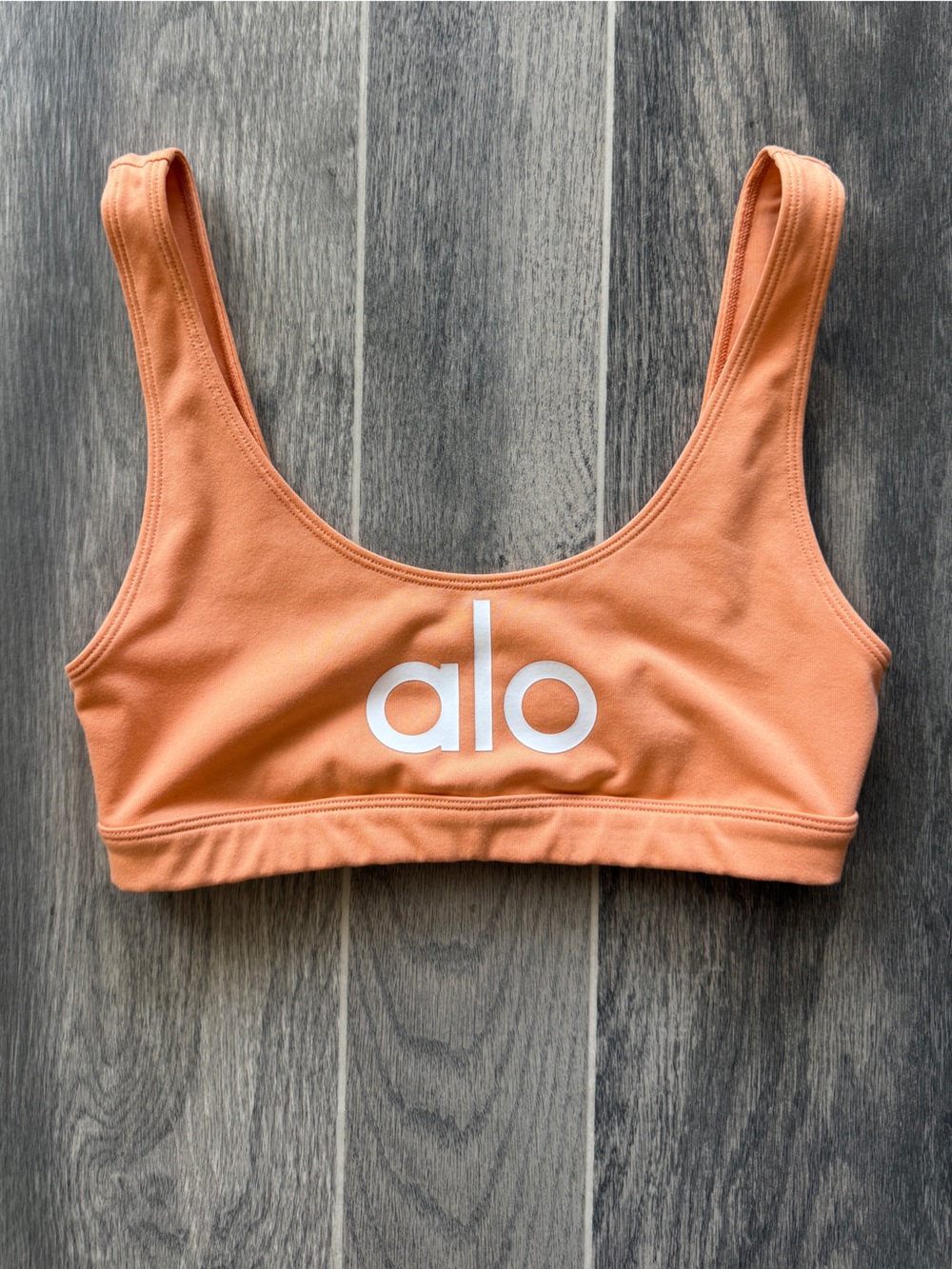 Alo Yoga Sports Bra in Orange